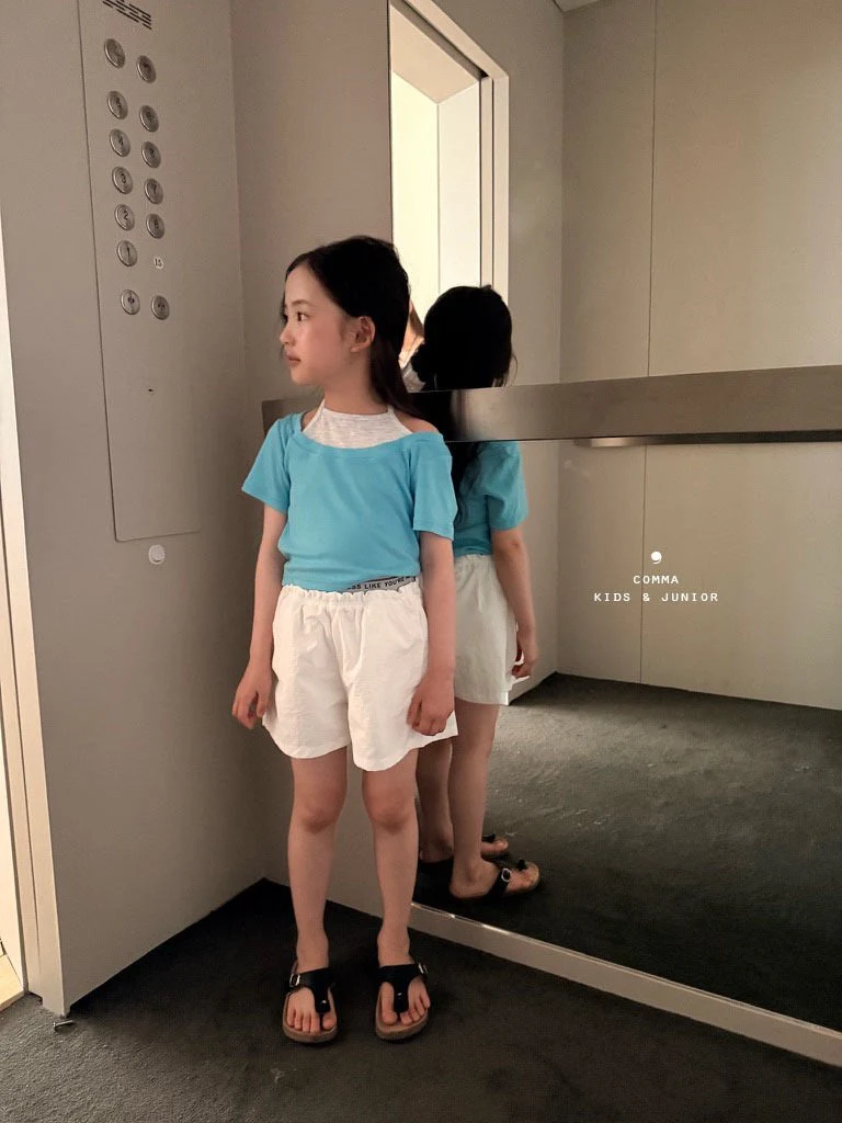 Comma - Korean Children Fashion - #toddlerclothing - Halter Layered Tee - 4