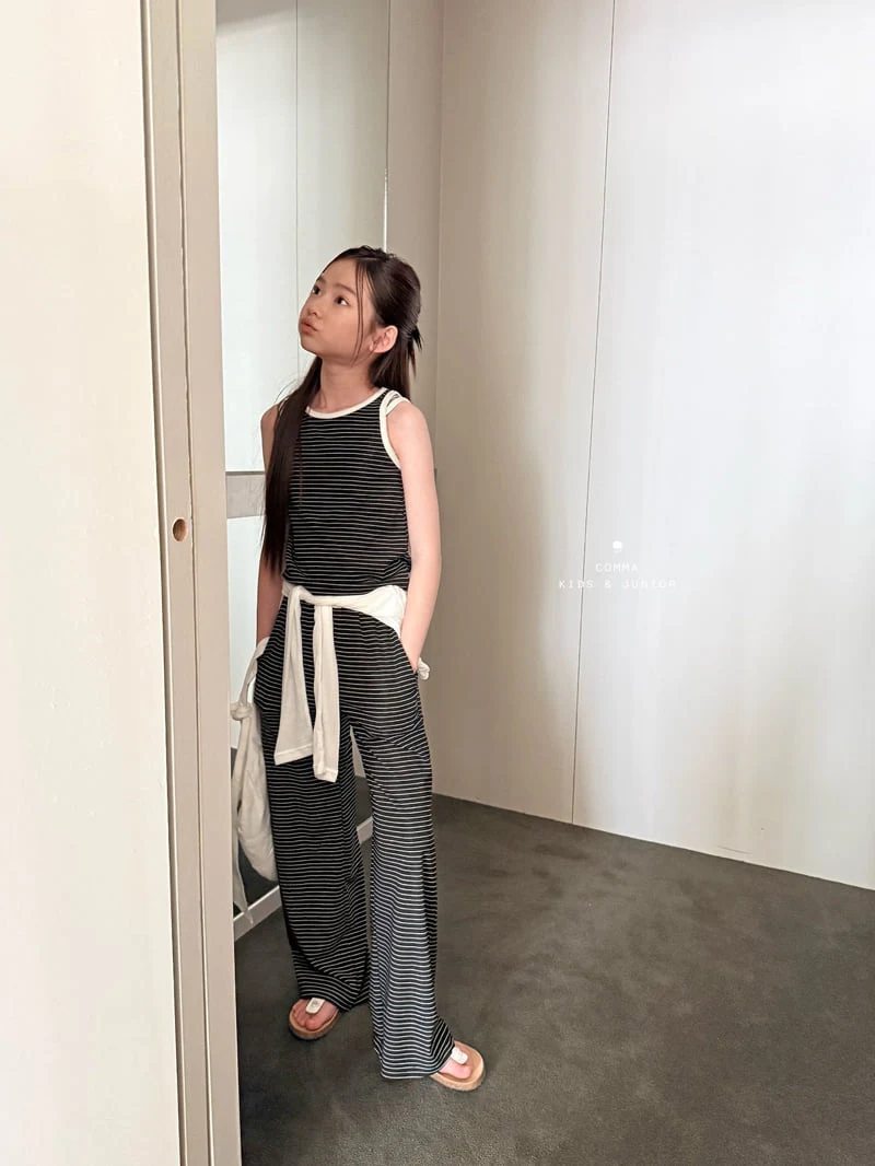 Comma - Korean Children Fashion - #todddlerfashion - Stripe Pants - 3