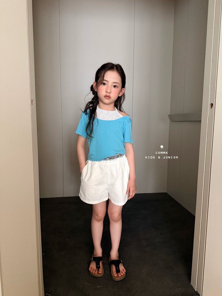 Comma - Korean Children Fashion - #todddlerfashion - Band Shorts - 9