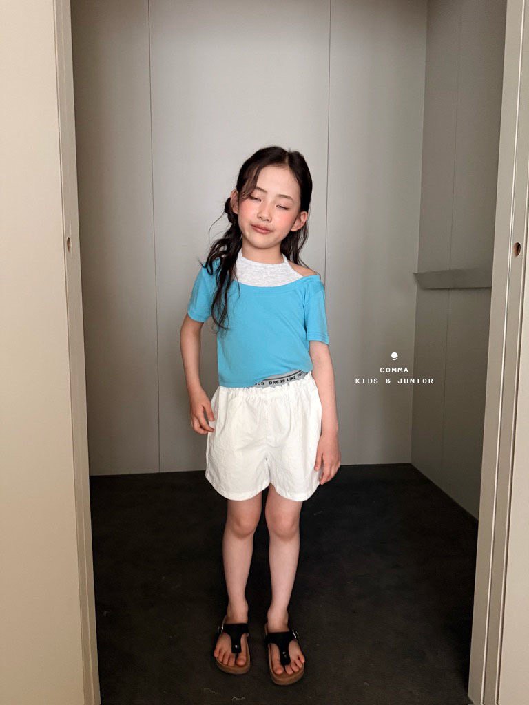 Comma - Korean Children Fashion - #toddlerclothing - Band Shorts - 10