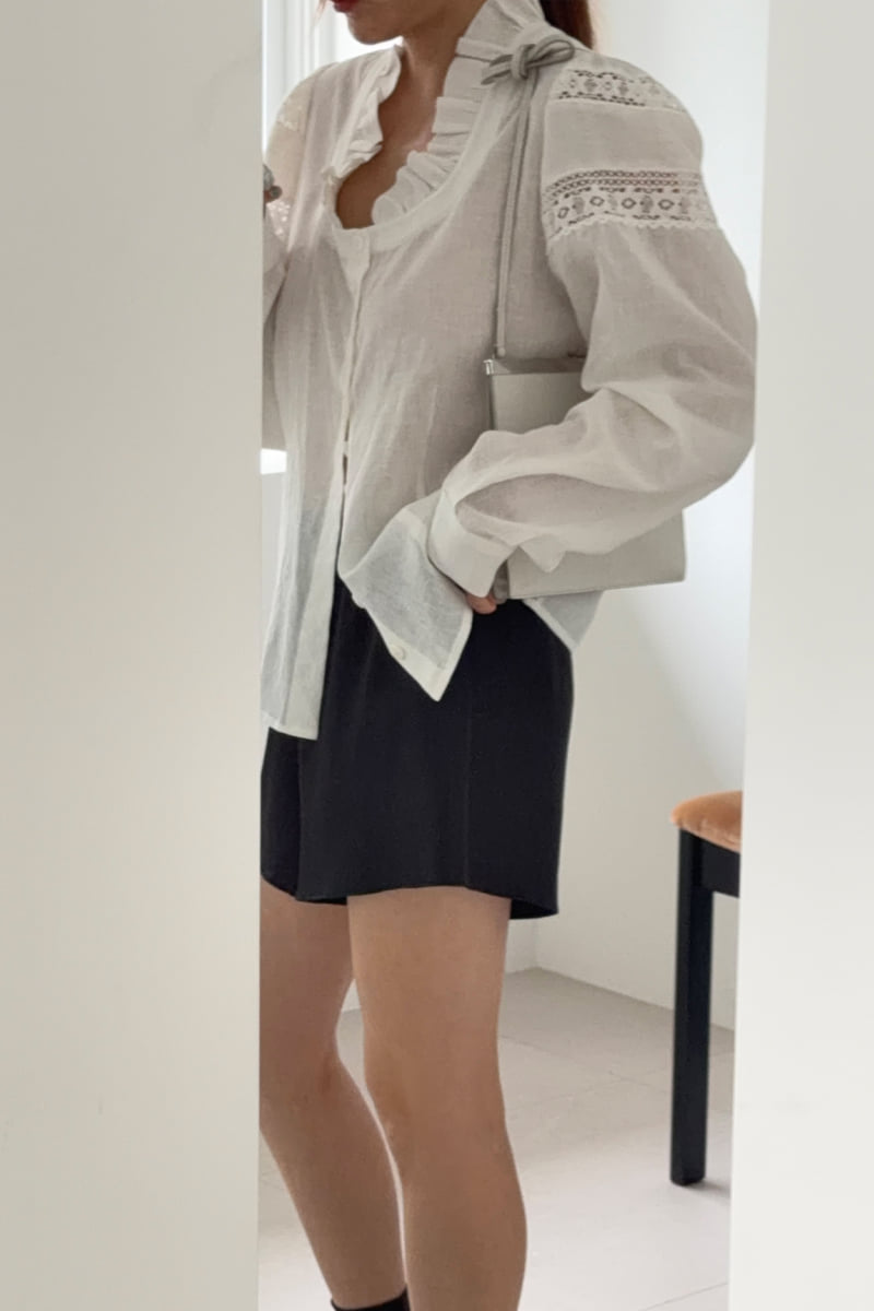 Connaught - Korean Women Fashion - #momslook - Cocos Blouse - 7