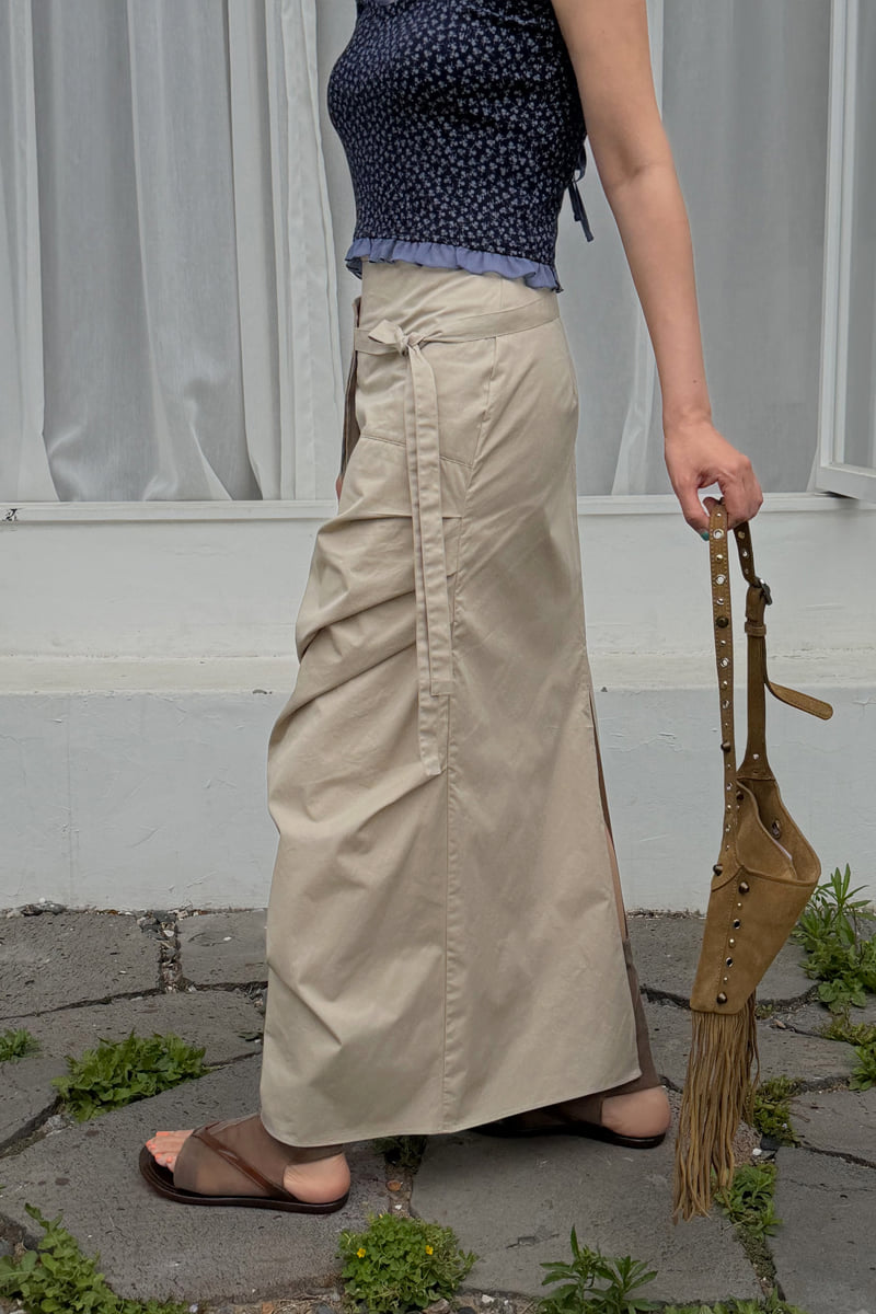 Connaught - Korean Women Fashion - #momslook - Jenner Long Skirt - 8