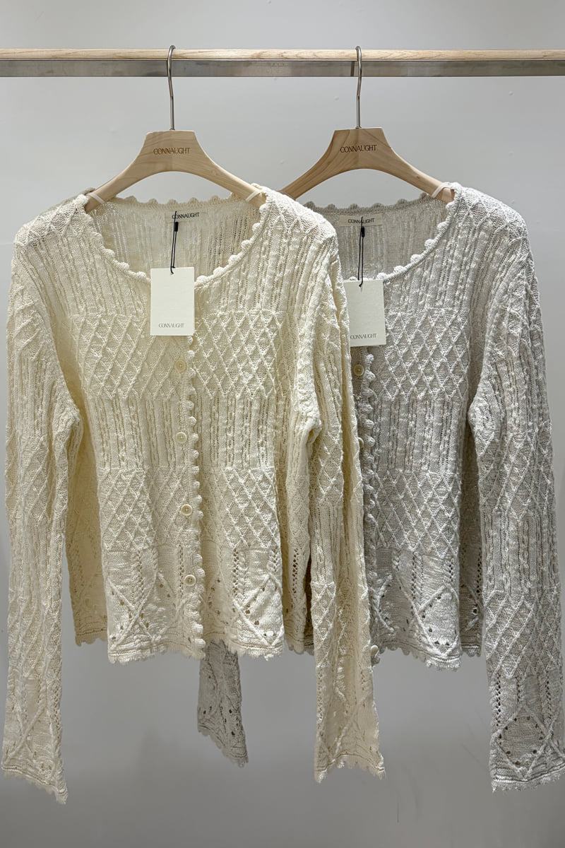 Connaught - Korean Women Fashion - #momslook - Clam Cardigan - 9