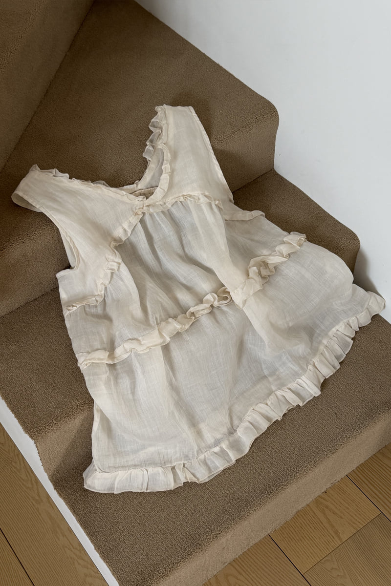 Connaught - Korean Women Fashion - #momslook - Cont Linen Sleeveless - 6