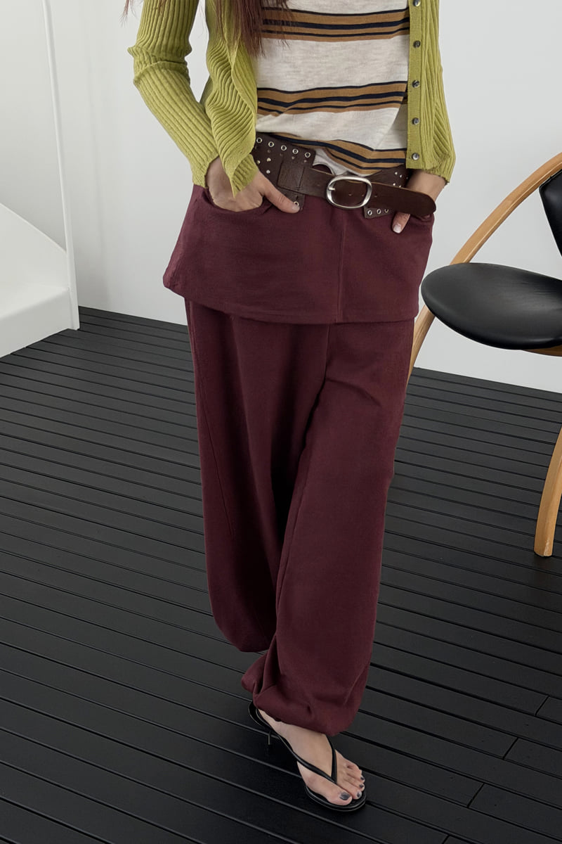Connaught - Korean Women Fashion - #momslook - Marle Jogger Pants - 4