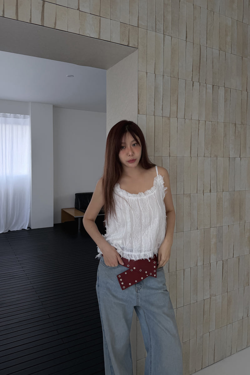 Connaught - Korean Women Fashion - #momslook - Lace Popo Sleeveless - 2