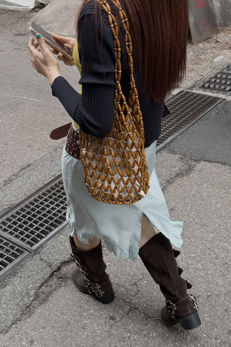 Connaught - Korean Women Fashion - #momslook - Loom Drop Bag - 2