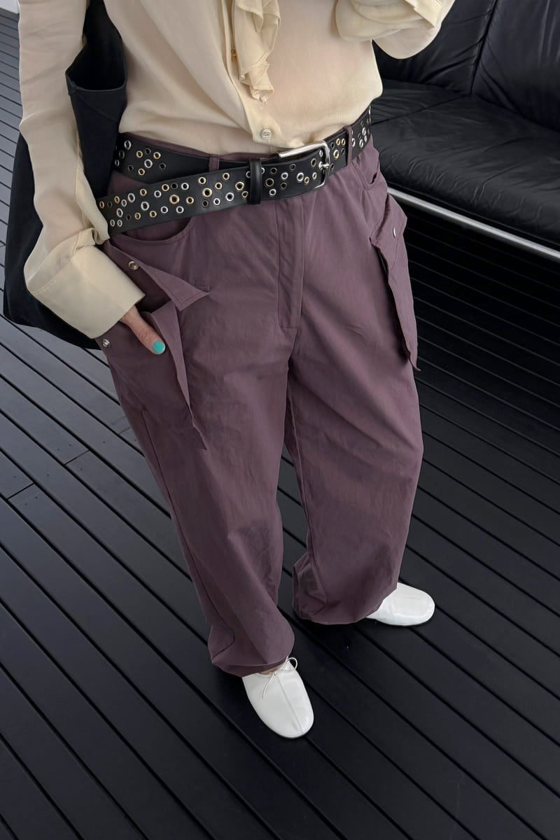Connaught - Korean Women Fashion - #momslook - Ruri Pocket Cargo Pants - 7