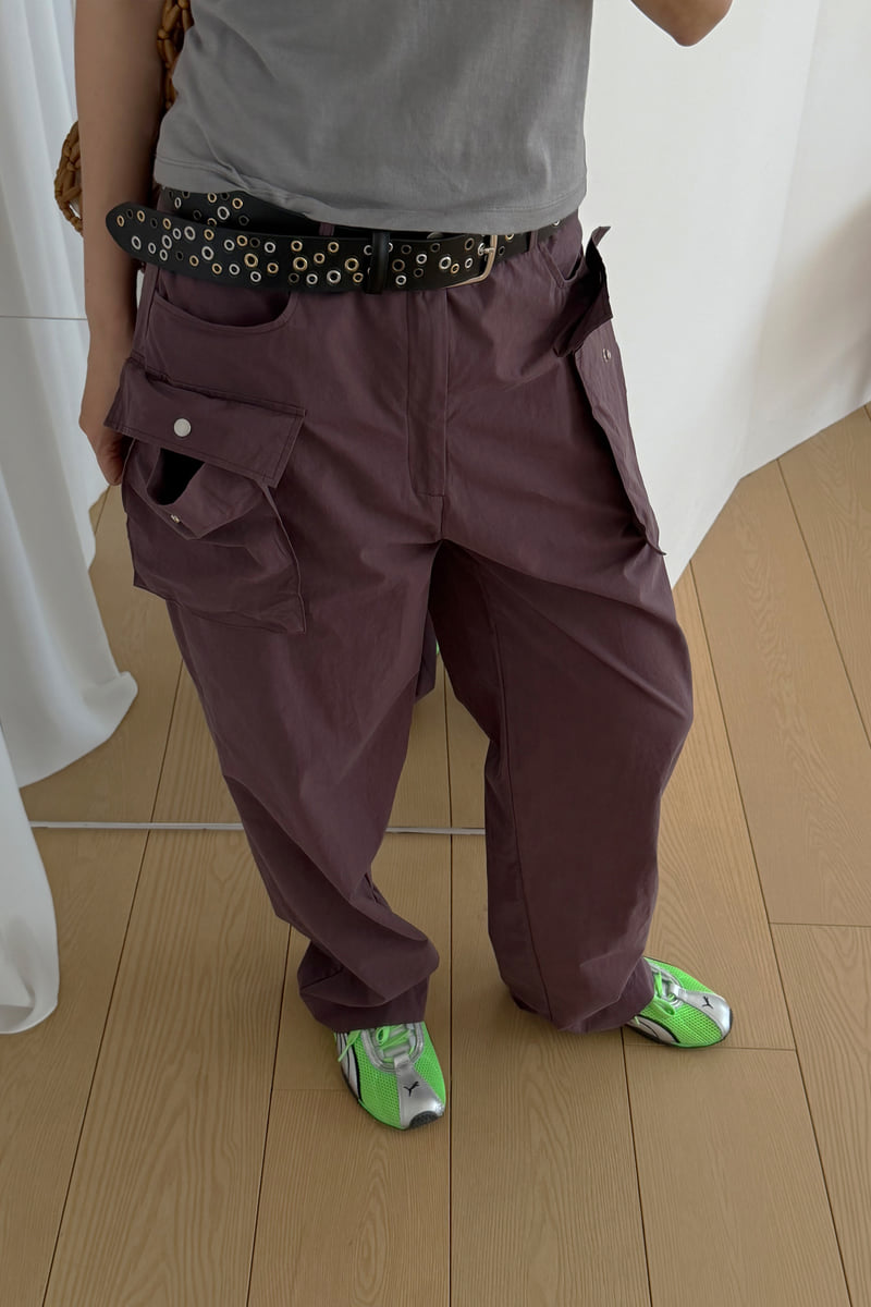 Connaught - Korean Women Fashion - #momslook - Ruri Pocket Cargo Pants - 9