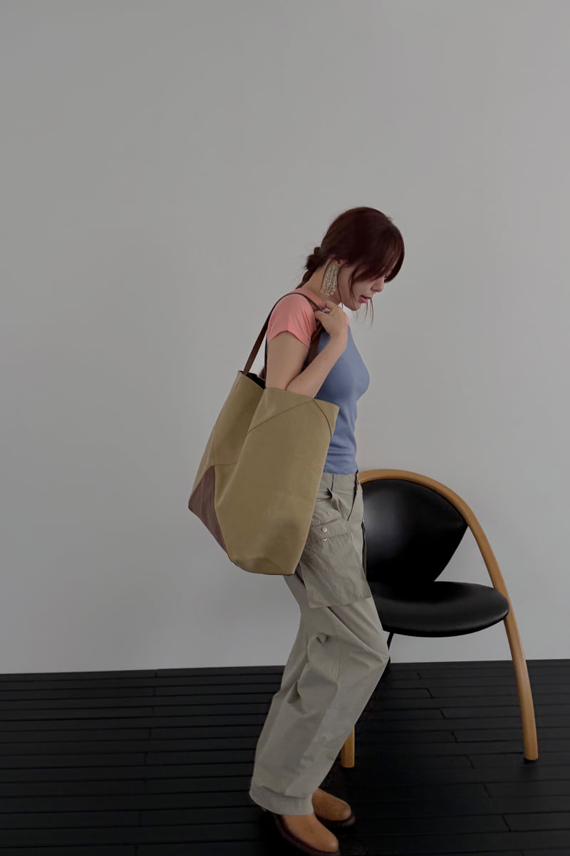 Connaught - Korean Women Fashion - #momslook - Puzzle Big Bag - 2
