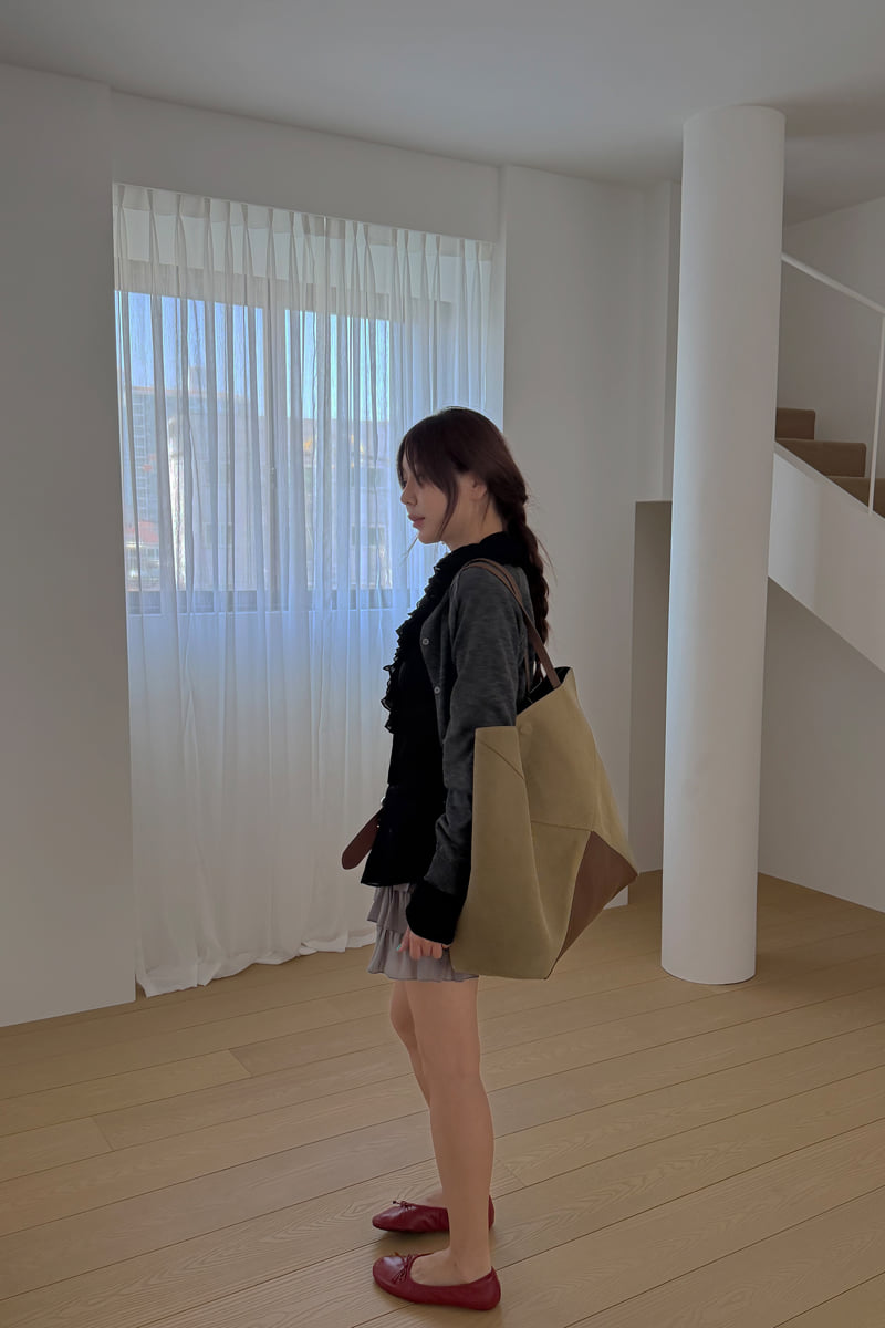 Connaught - Korean Women Fashion - #womensfashion - Puzzle Big Bag - 4