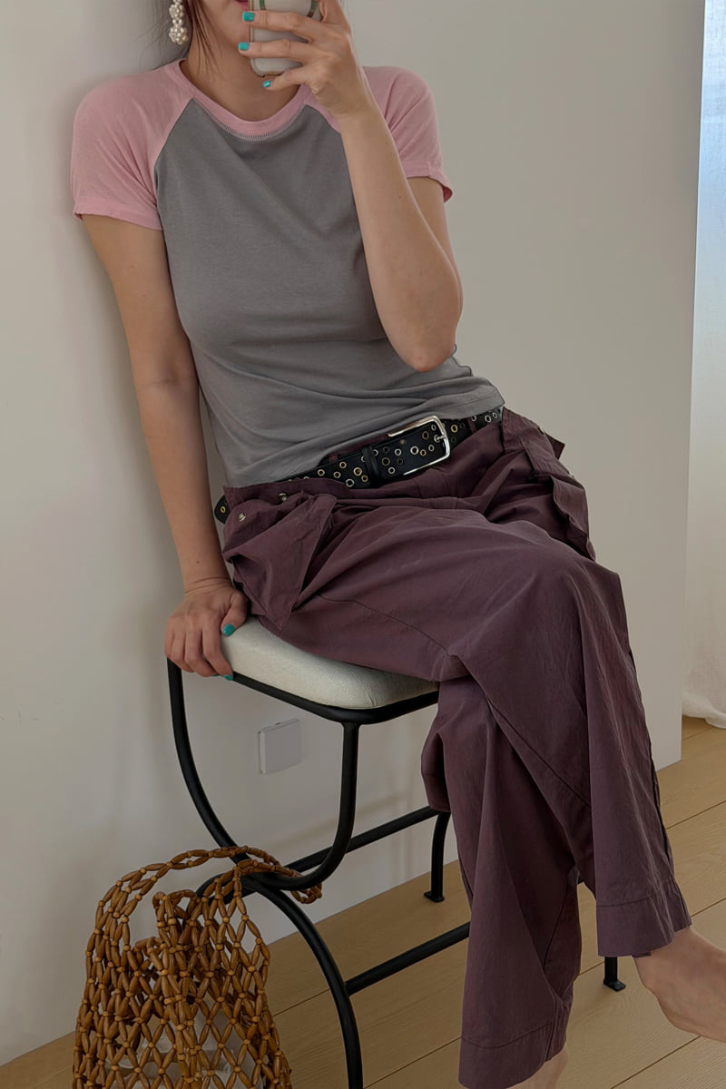 Connaught - Korean Women Fashion - #momslook - Easy Raglan Tee - 7