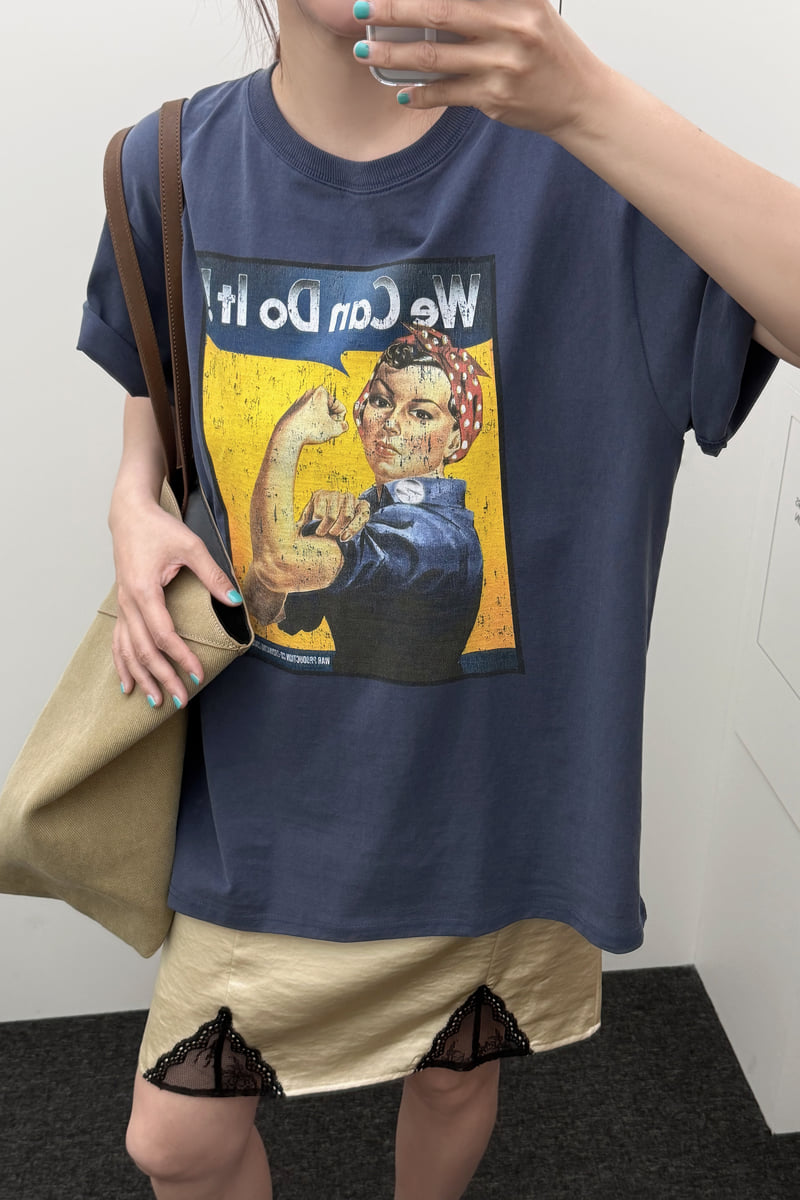 Connaught - Korean Women Fashion - #momslook - You Can Do It Tee