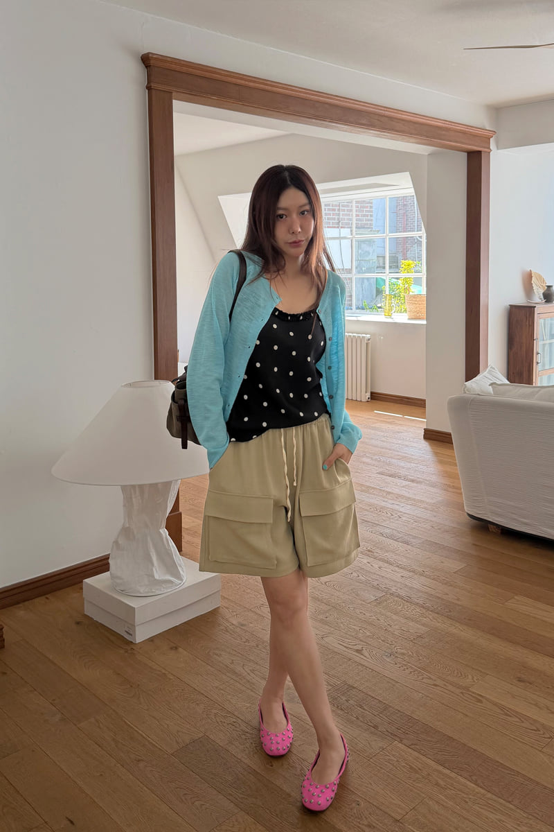 Connaught - Korean Women Fashion - #momslook - Pint Cargo Bermuda Pants - 2