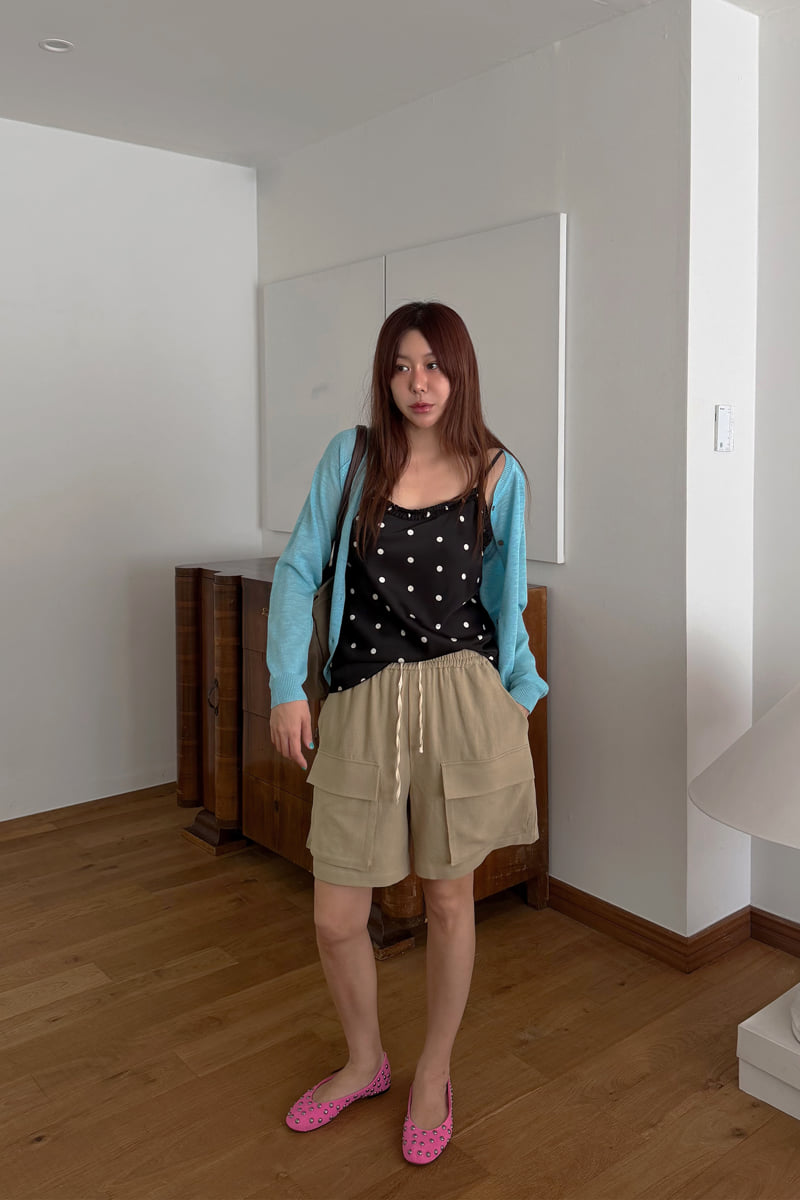Connaught - Korean Women Fashion - #momslook - Dot Camisole - 2