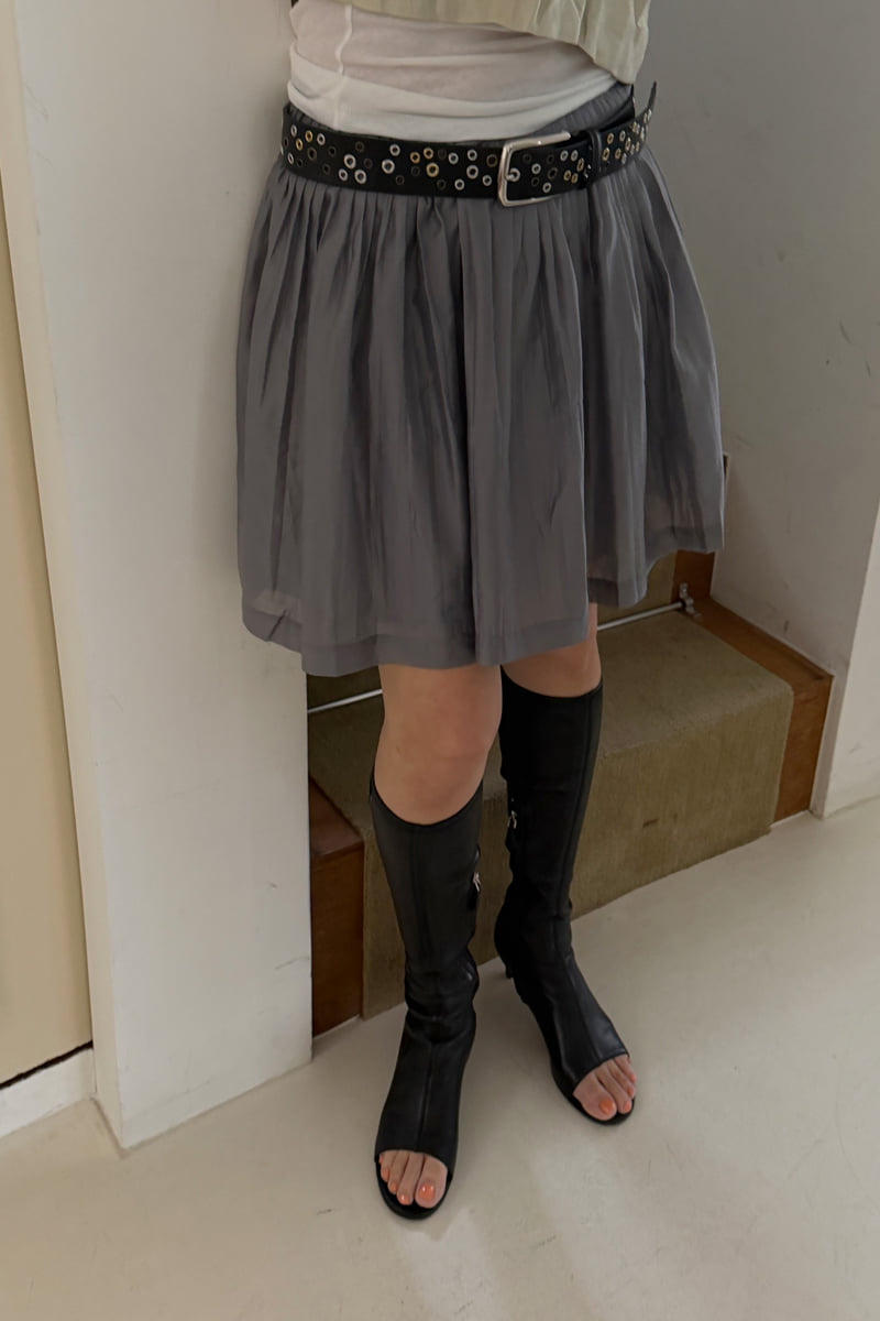 Connaught - Korean Women Fashion - #momslook - Poplin Skirt - 2