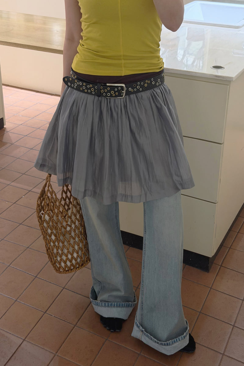 Connaught - Korean Women Fashion - #womensfashion - Poplin Skirt - 4