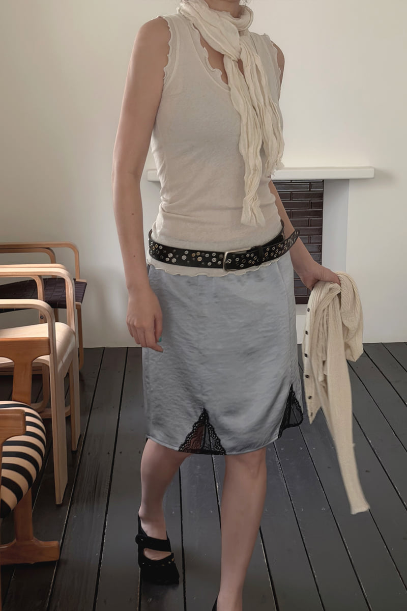 Connaught - Korean Women Fashion - #momslook - Antique Skirt - 5