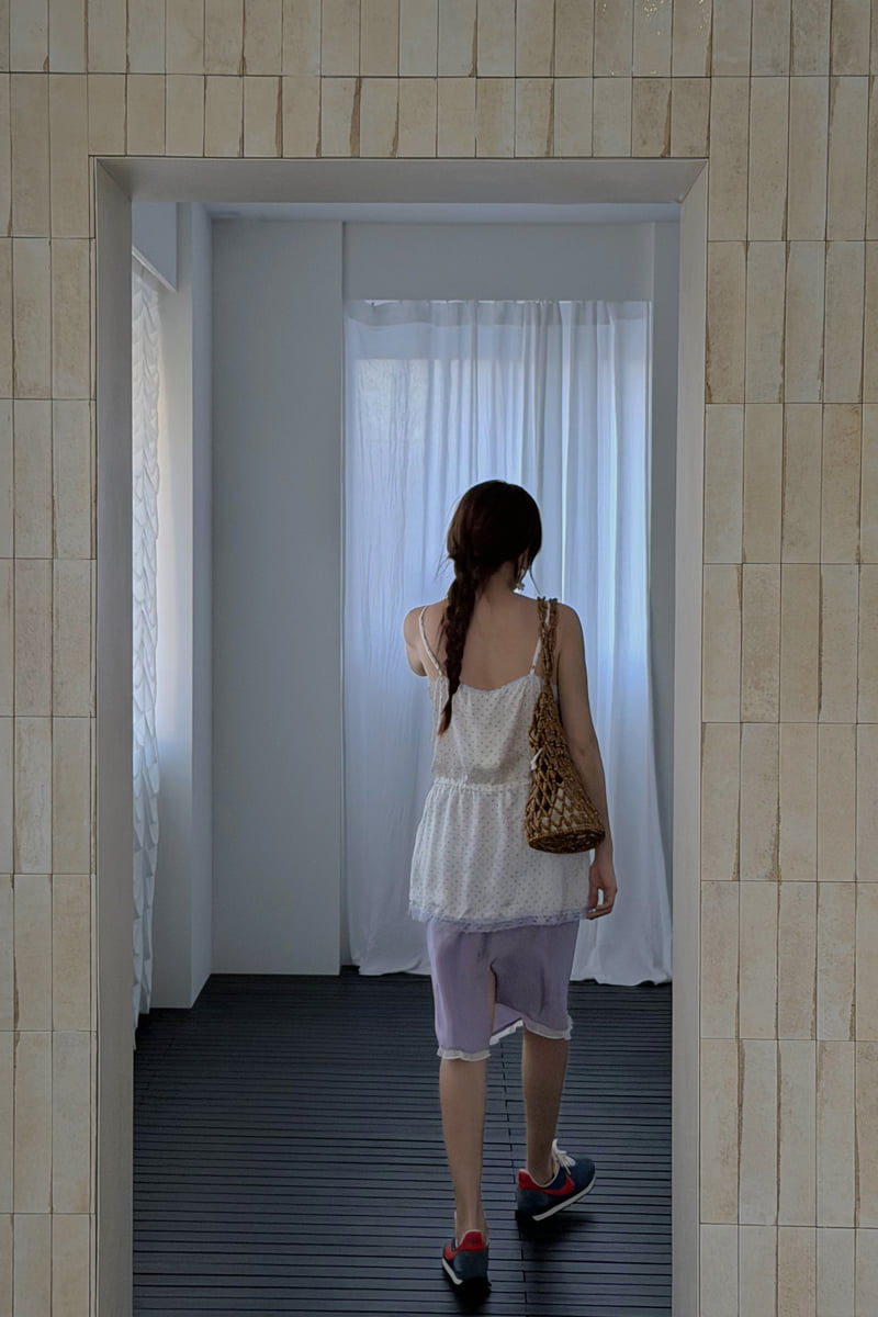 Connaught - Korean Women Fashion - #momslook - Dot Lin Tai Camisole - 4