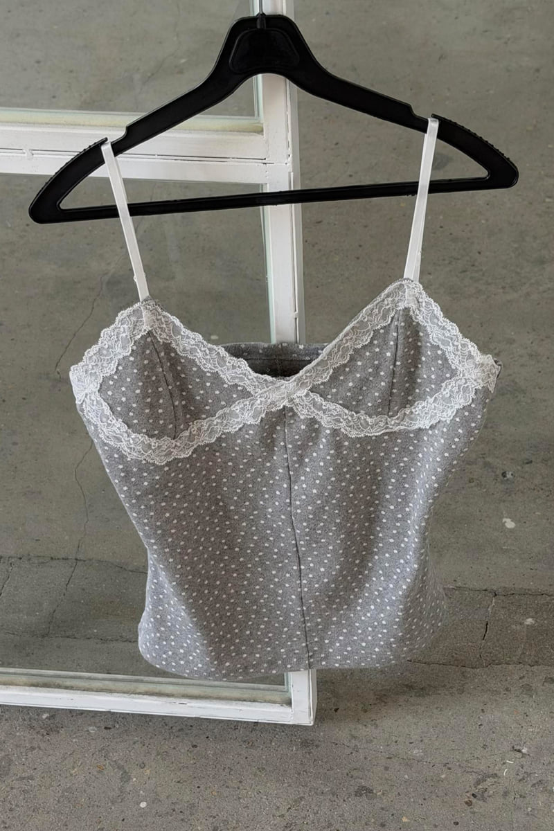 Connaught - Korean Women Fashion - #momslook - Penny Lace Camisole