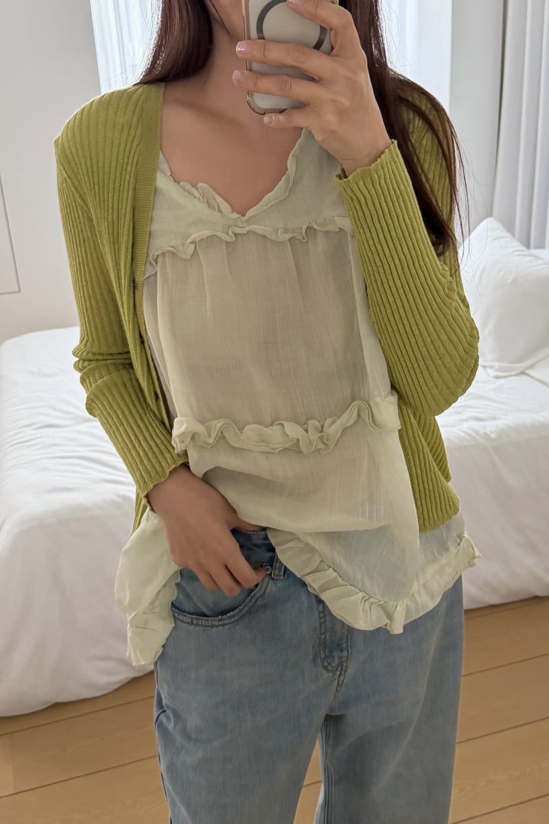 Connaught - Korean Women Fashion - #pursuepretty - Cont Linen Sleeveless - 12