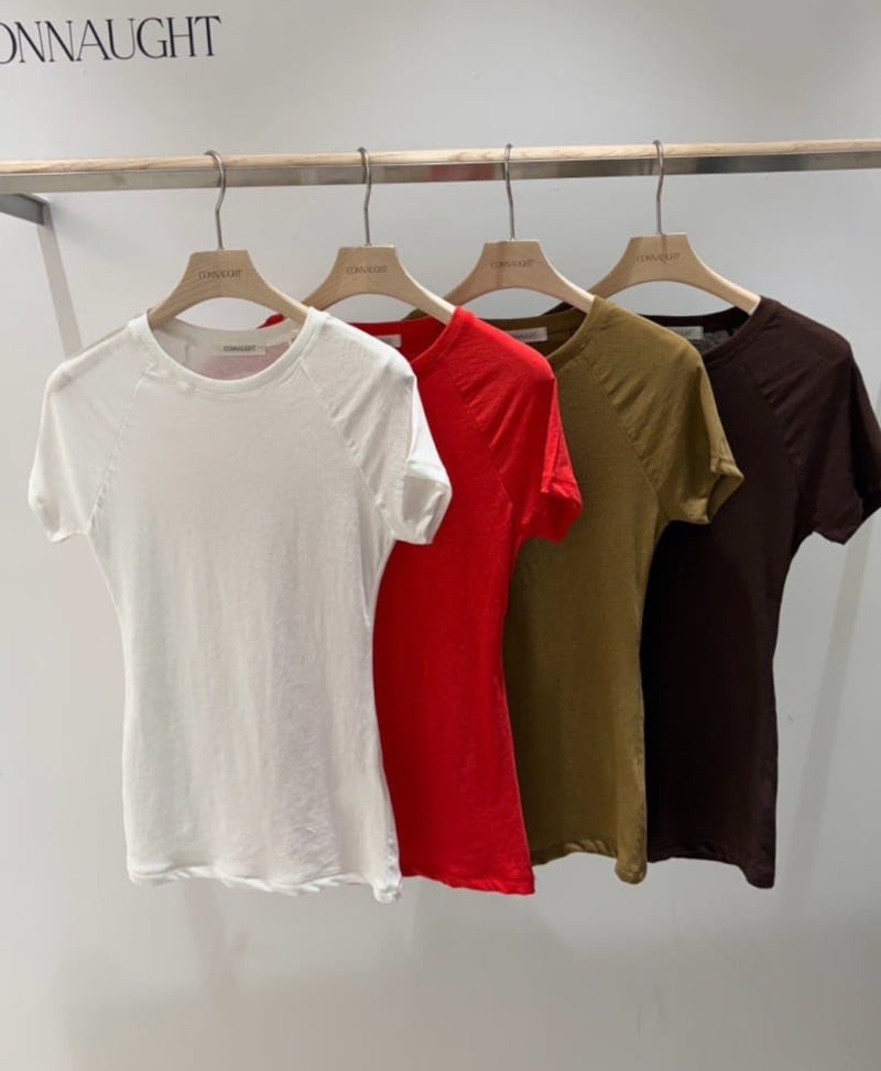 Connaught - Korean Women Fashion - #restrostyle - Cool Raglan Tee - 12