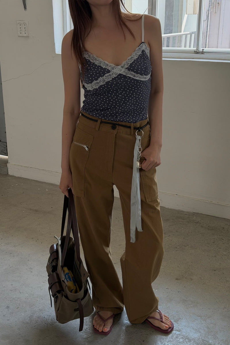 Connaught - Korean Women Fashion - #restrostyle - Dunn Zipper Pants - 7