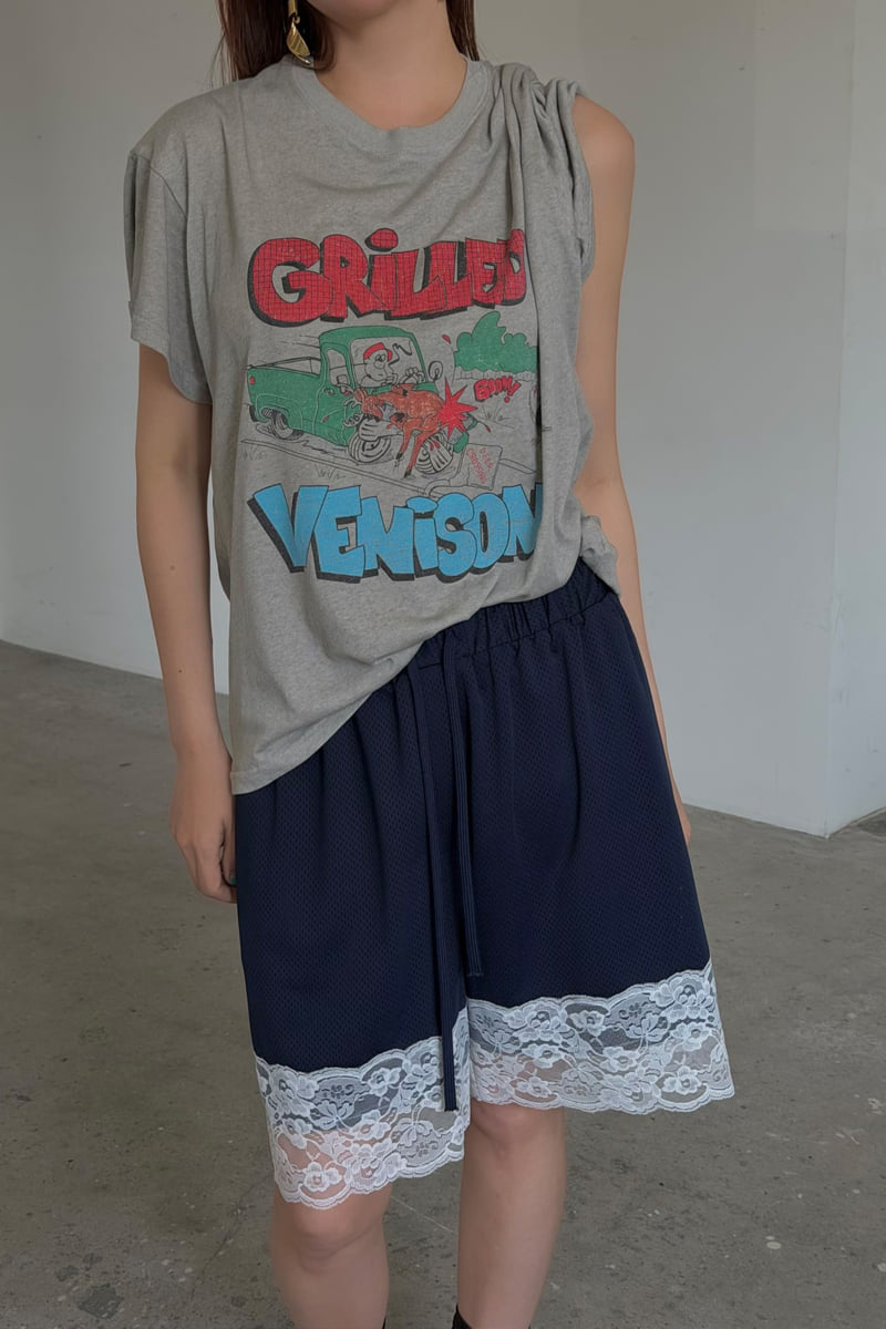 Connaught - Korean Women Fashion - #restrostyle - Deer Truck Tee - 3