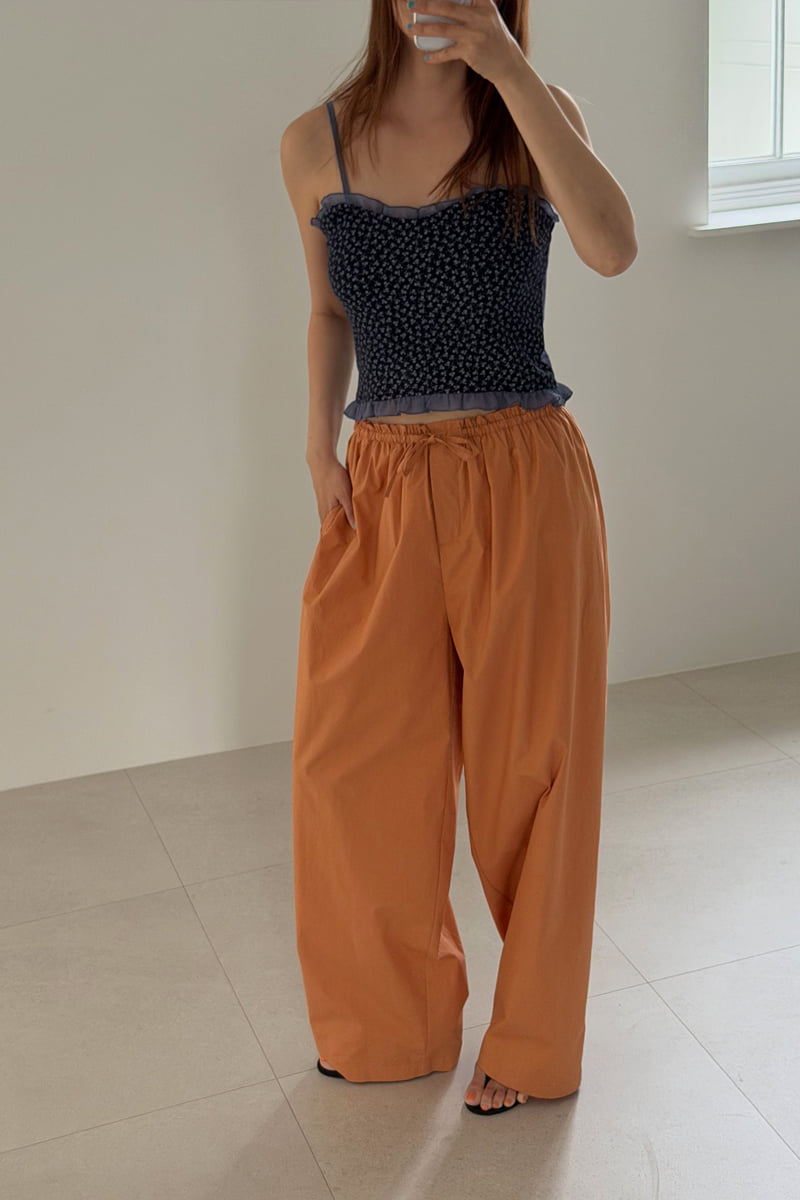 Connaught - Korean Women Fashion - #romanticstyle - Bubble Cotton Pants