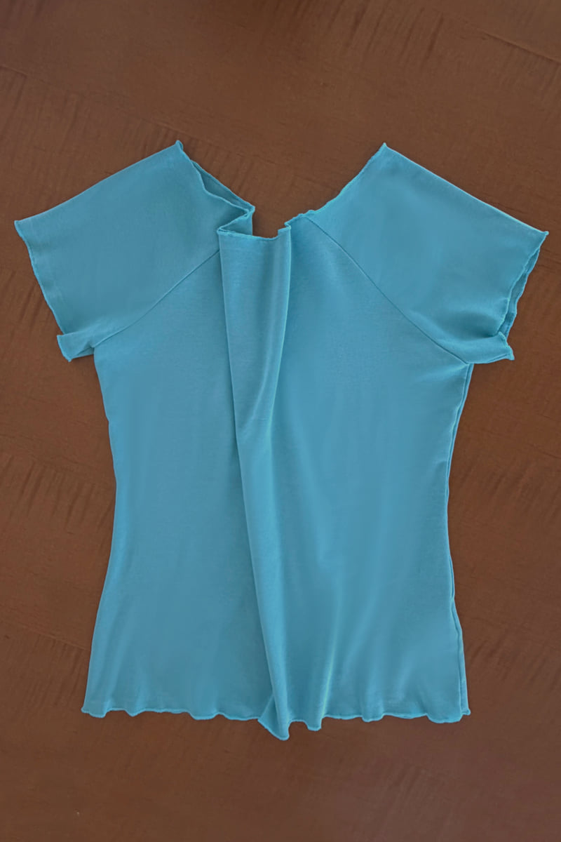 Connaught - Korean Women Fashion - #shopsmall - Simple Off Tee