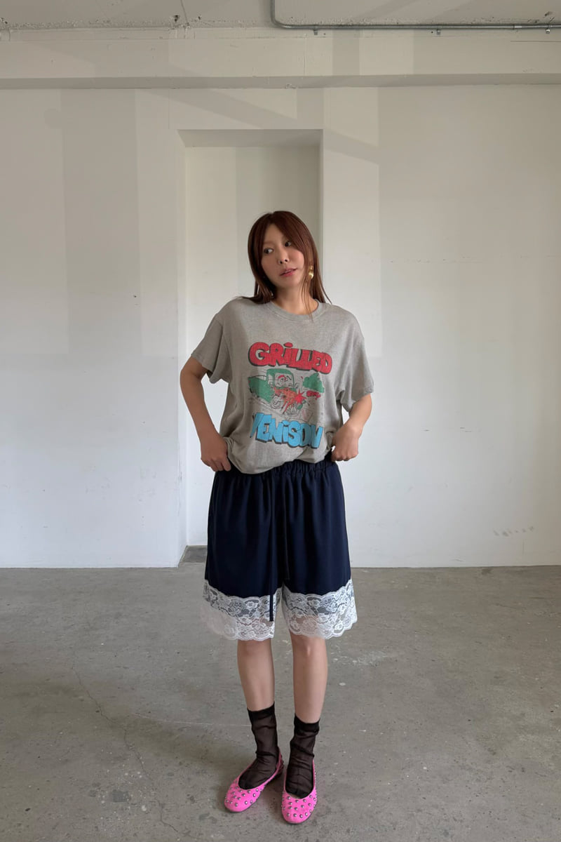 Connaught - Korean Women Fashion - #shopsmall - Deer Truck Tee - 5