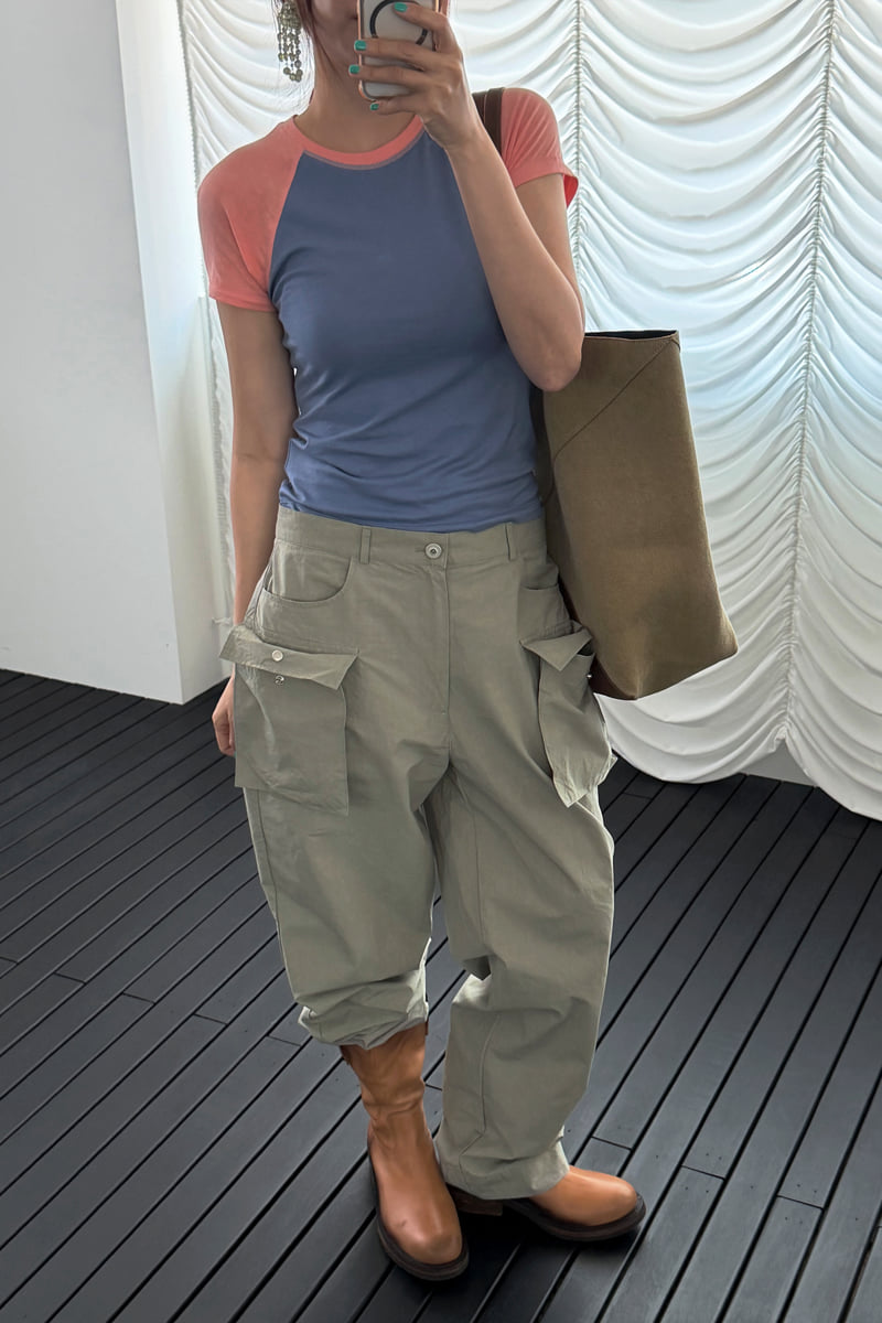 Connaught - Korean Women Fashion - #thatsdarling - Ruri Pocket Cargo Pants - 3