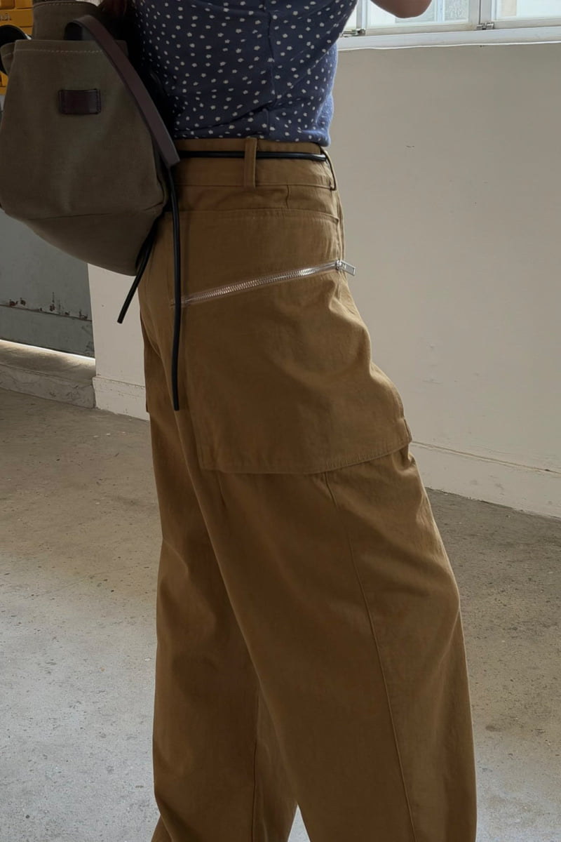 Connaught - Korean Women Fashion - #thatsdarling - Dunn Zipper Pants - 10