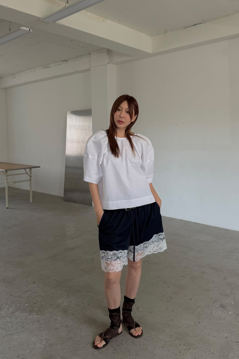 Connaught - Korean Women Fashion - #vintageinspired - Big Hole Blouse - 5