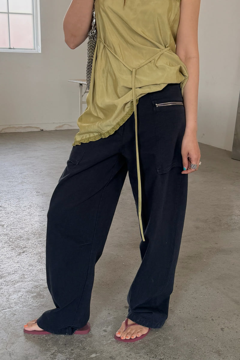 Connaught - Korean Women Fashion - #womensfashion - Dunn Zipper Pants - 4