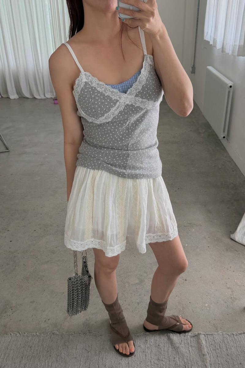 Connaught - Korean Women Fashion - #vintageinspired - Penny Lace Camisole - 3