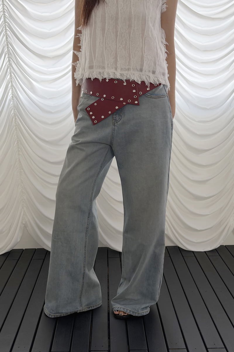 Connaught - Korean Women Fashion - #vintagekidsstyle - Camden Wide Bootcut Denim - 10