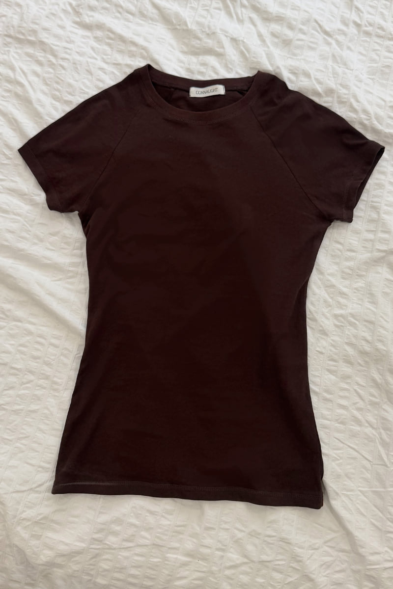 Connaught - Korean Women Fashion - #vintagekidsstyle - Cool Raglan Tee - 10