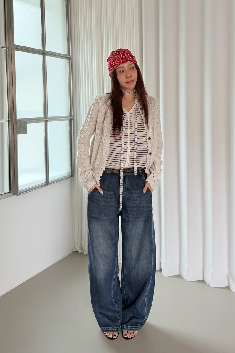 Connaught - Korean Women Fashion - #womensfashion - Clam Cardigan - 6