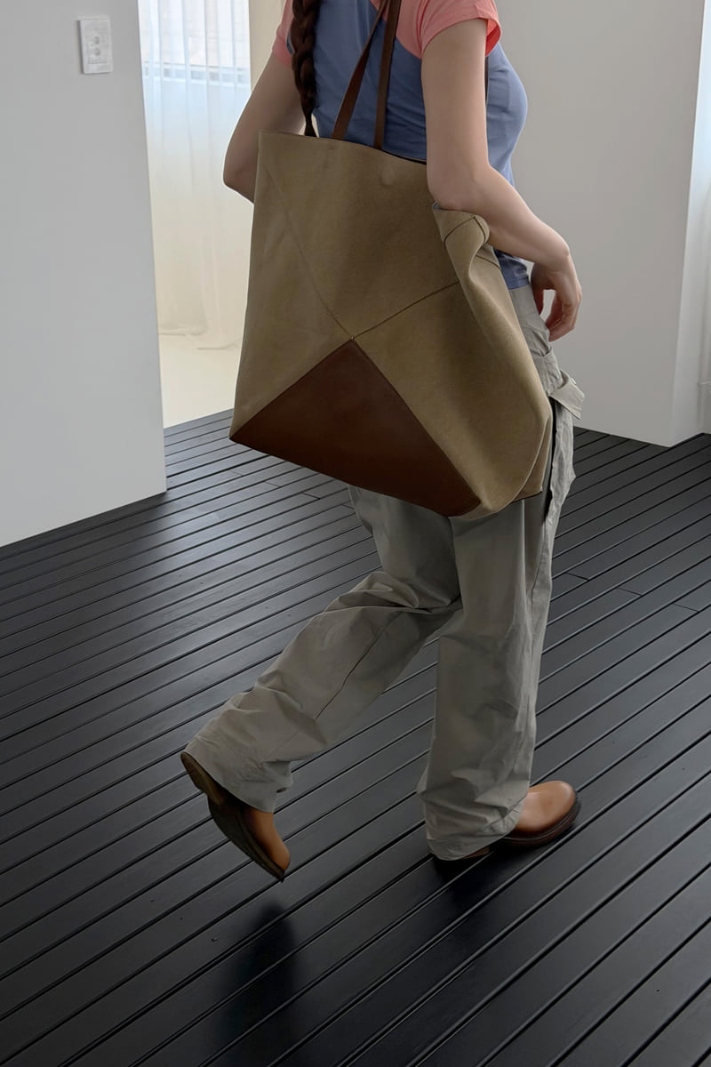 Connaught - Korean Women Fashion - #womensfashion - Puzzle Big Bag - 3