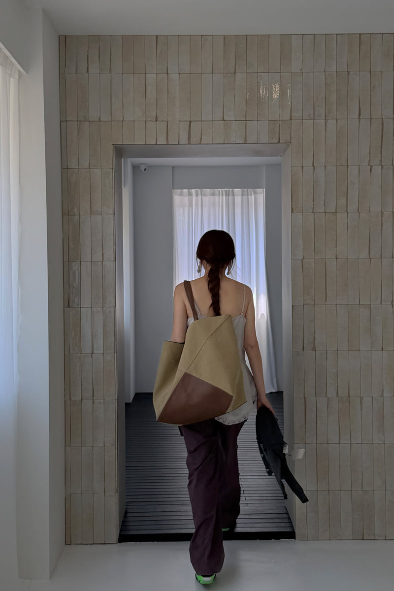 Connaught - Korean Women Fashion - #womensfashion - Puzzle Big Bag - 5
