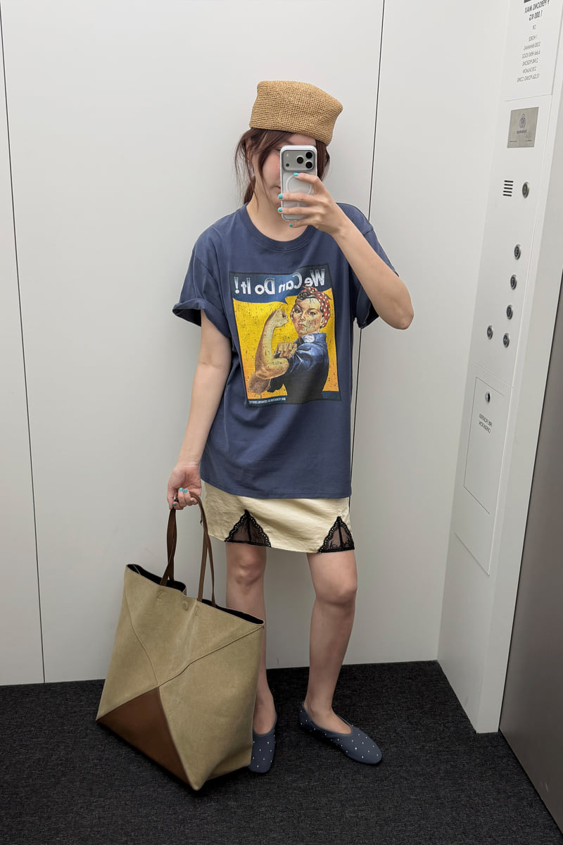Connaught - Korean Women Fashion - #womensfashion - You Can Do It Tee - 2