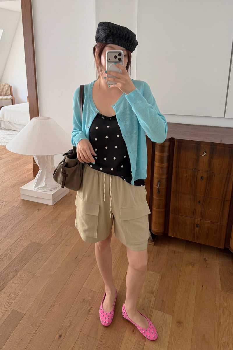 Connaught - Korean Women Fashion - #womensfashion - Pint Cargo Bermuda Pants - 3