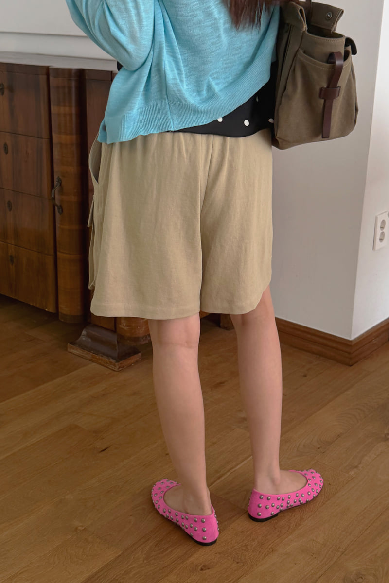 Connaught - Korean Women Fashion - #womensfashion - Pint Cargo Bermuda Pants - 5