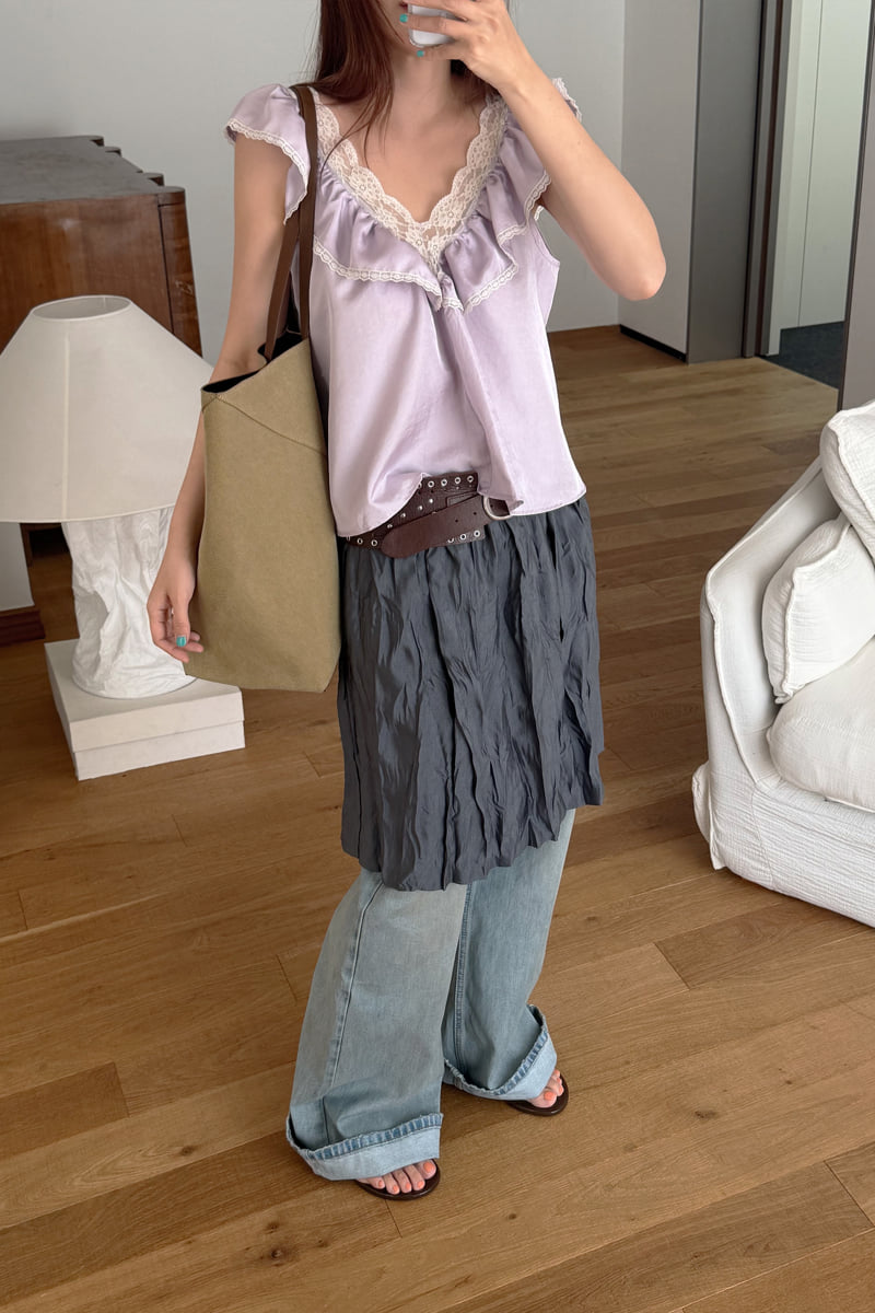 Connaught - Korean Women Fashion - #womensfashion - Rumple Skirt - 7
