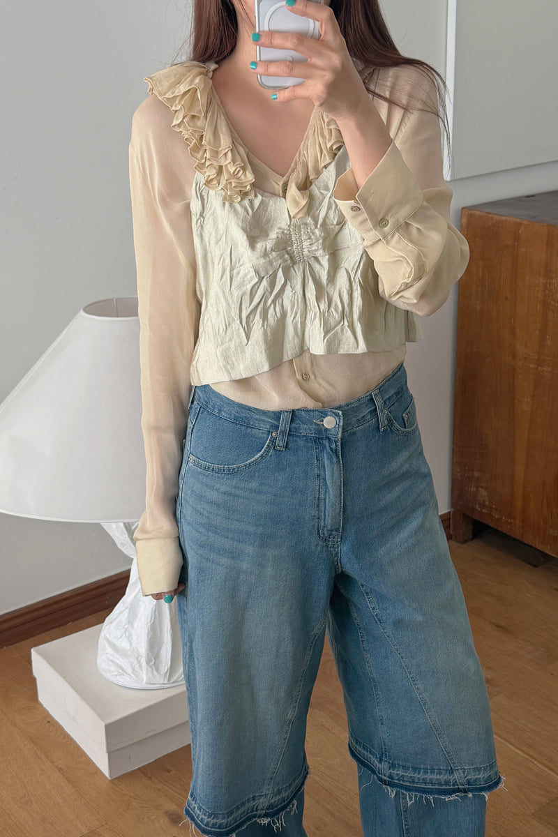 Connaught - Korean Women Fashion - #womensfashion - Rumple Top - 6