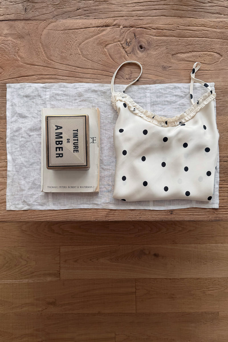 Connaught - Korean Women Fashion - #womensfashion - Dot Camisole