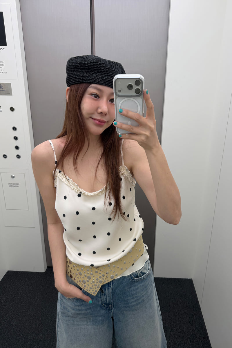 Connaught - Korean Women Fashion - #womensfashion - Dot Camisole - 5