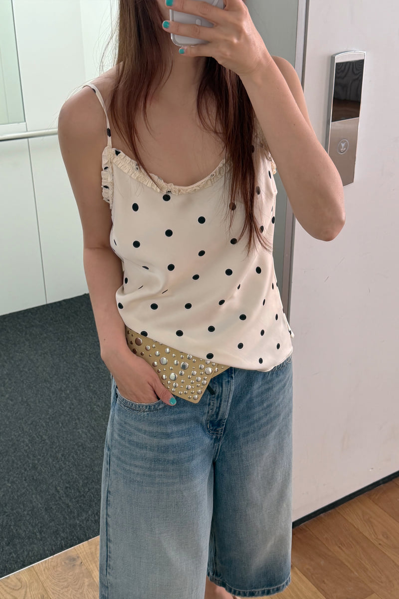 Connaught - Korean Women Fashion - #womensfashion - Dot Camisole - 7