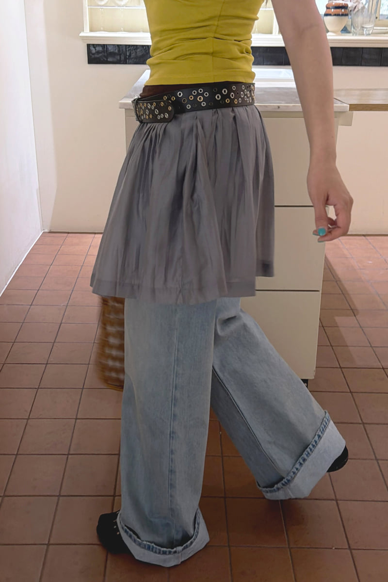 Connaught - Korean Women Fashion - #womensfashion - Poplin Skirt - 3